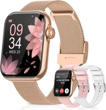 "Reloj Inteligente Para iPhone Android De Mujer Smart Watch Pantalla Táct NEW US