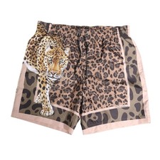 DOLCE & GABBANA Bademode Multicolor Leopardenmuster Badehose IT3 / US XS 600usd