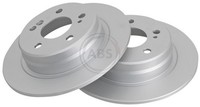 2X A.B.S. Bremsscheibe 16108 FüR Mercedes SL 190 R129 W201 280 129 058 300 060