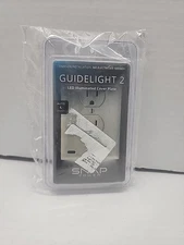 Snap Power Guidelight 2 Outlet LED Illuminated Cover Plate
