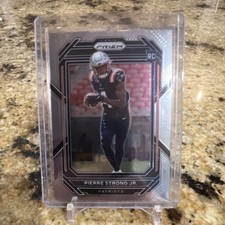 Panini Prizm 2022 Rookies Pierre Strong Jr. #325 Patriots Rookie NFL Card