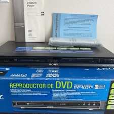 Sony DVP-NS57P Lettore CD DVD Scansione Progressiva Testato Scatola Aperta Completo Nero