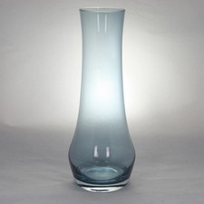 Vintage Riihimaki 1480 Steel Blue Vase R2