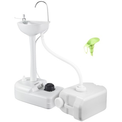 Yescom 17L Portable Camping Sink Hand Wash Stand Tank Station