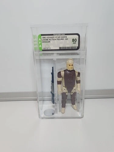 Vintage 1980 Star Wars Kenner AFA 80 NM Dengar Loose Figure HK