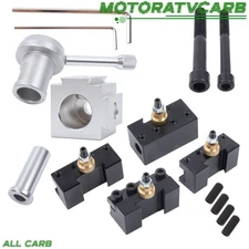 ALL-CARB Mini Quick Change Tool Post Set for 7×10 7×12 7×14" Table/Hobby Lathes