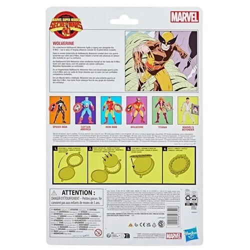 Figura de acción Secret Wars Marvel Legends Wolverine ~ NUEVA - Imagen 7 de 7