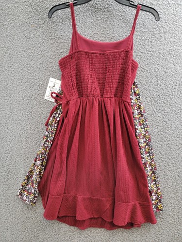 Rare Editions Knit Jumper, Long Sleeve Tee & Necklace Set Girls 14/16 Burgundy - Picture 4 of 24