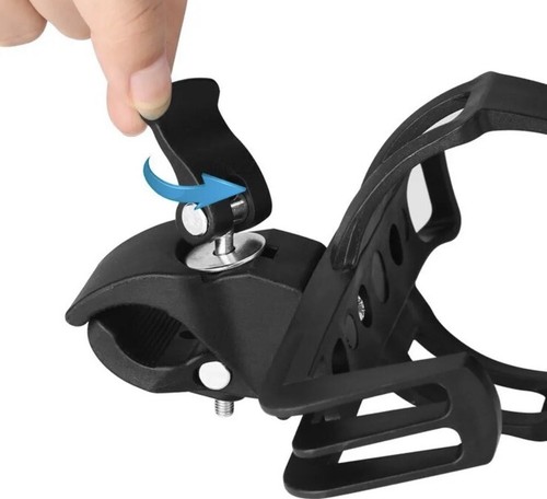 (2) Accmor Bike Water Bottle Holders No Screws, Clamp Cycle 360 Cup Holder - Picture 6 of 6