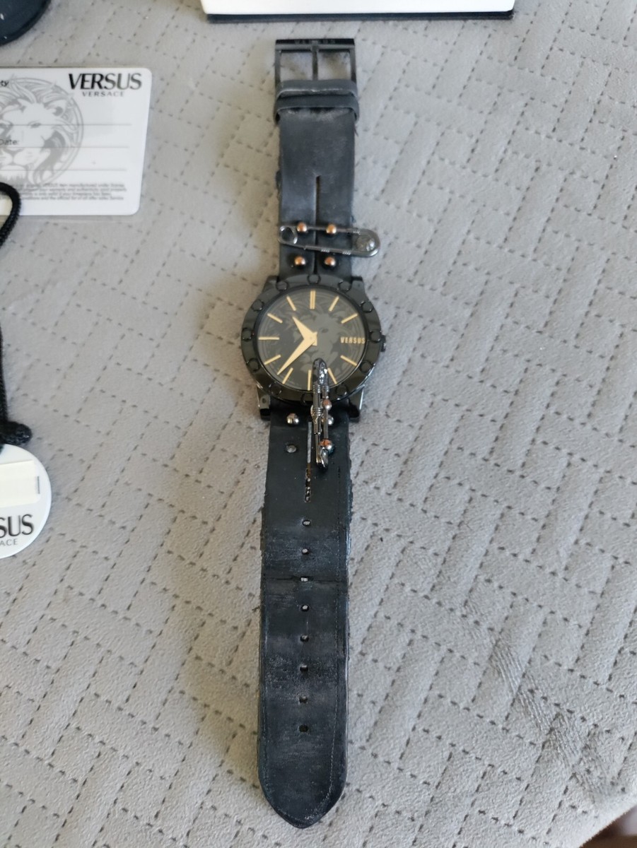 Versus By Versace Miami Black Dial Ladies Watch. Box 