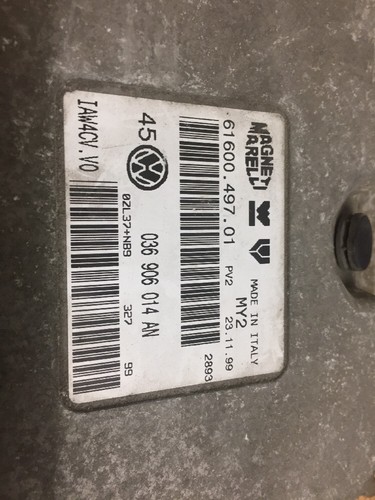 Genuino VAG Golf Mk4 - Imanes Marelli ECU - 036906014AN - Imagen 2 de 2