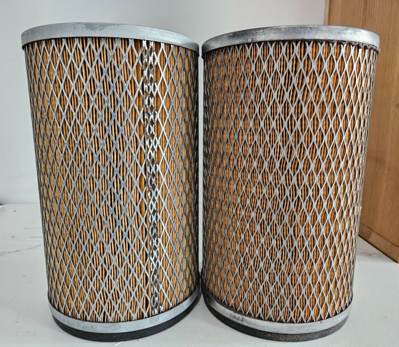 Lot of 2 FRAM original part CA1580 air filters - same as WIX 46325 - NOS