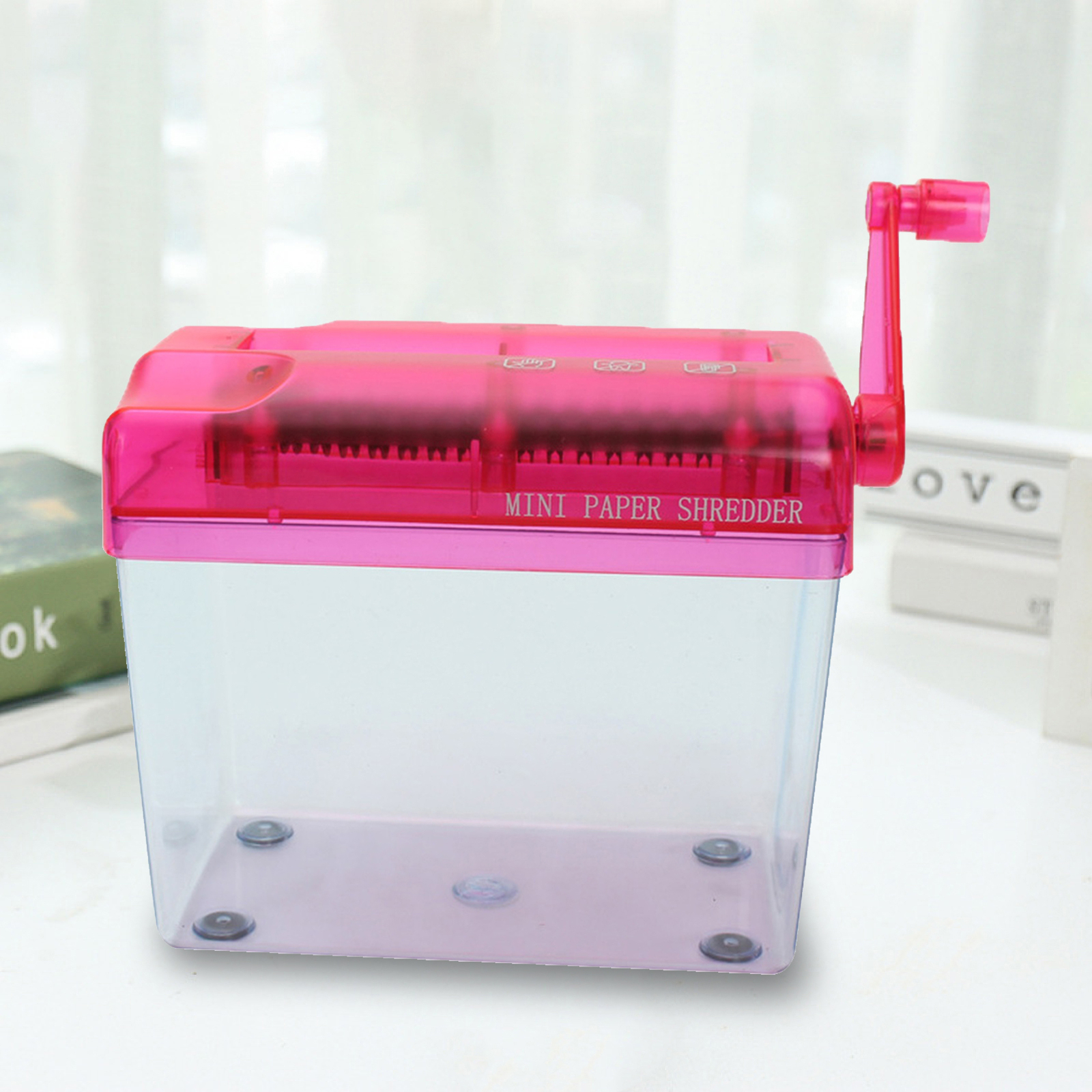 Paper Shredder Multifunctional Thicken Labor-saving Manual A6 Paper Shredder Abs-image