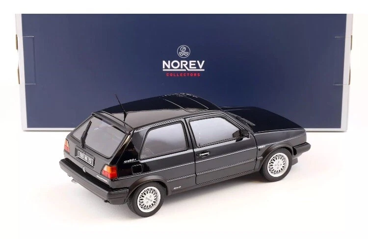 NOREV COD. 188559 VOLKSWAGEN - GOLF II GTi MATCH 1989 - BLACK - SCALA 1:18 - Immagine 2 di 3