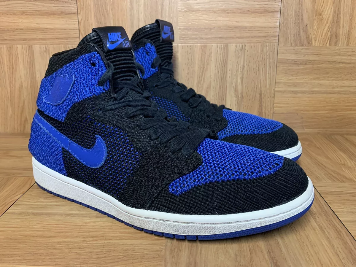 Jordan 1 flyknit blue sale