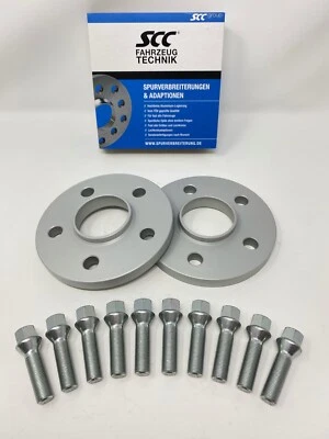 30mm 2x15mm Spurverbreiterungen SCC für VW T2 T3 Bus 5x112 66,6 nur Vorderachse - Bild 1 von 4