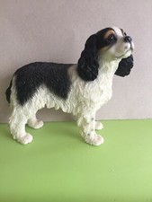 King Charles Spaniel Dog Figure,Spaniel Dog Ornament,Leonardo