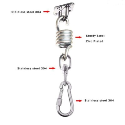 Hammock Swing Chair Hanging Kit Stainless Steel Swivel Hook