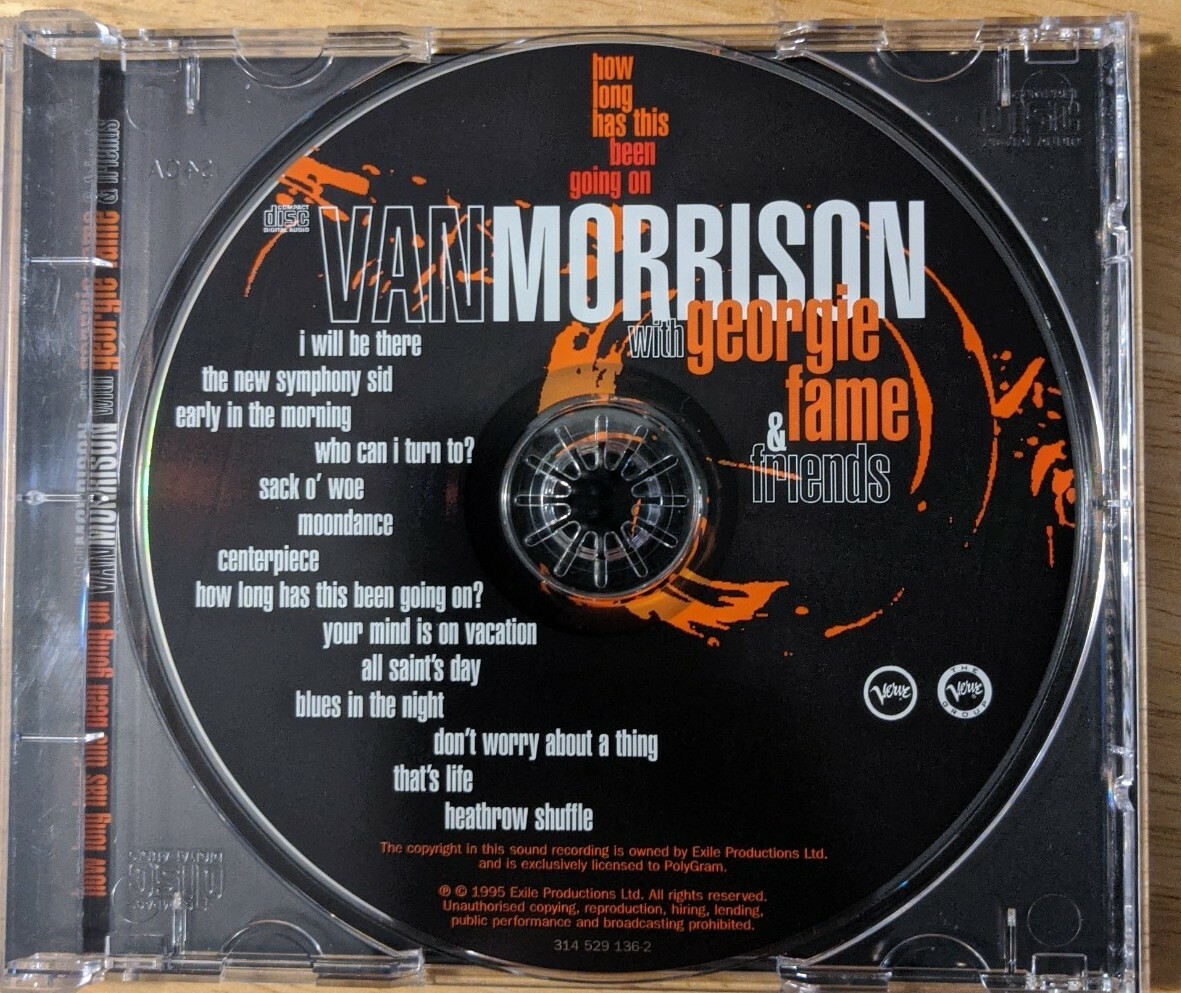 How Long Has This Been Going On by Georgie Fame/Van Morrison (CD