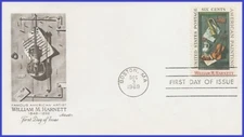 USA4 #1386 U/A ARTMASTER FDC   William M. Harnett