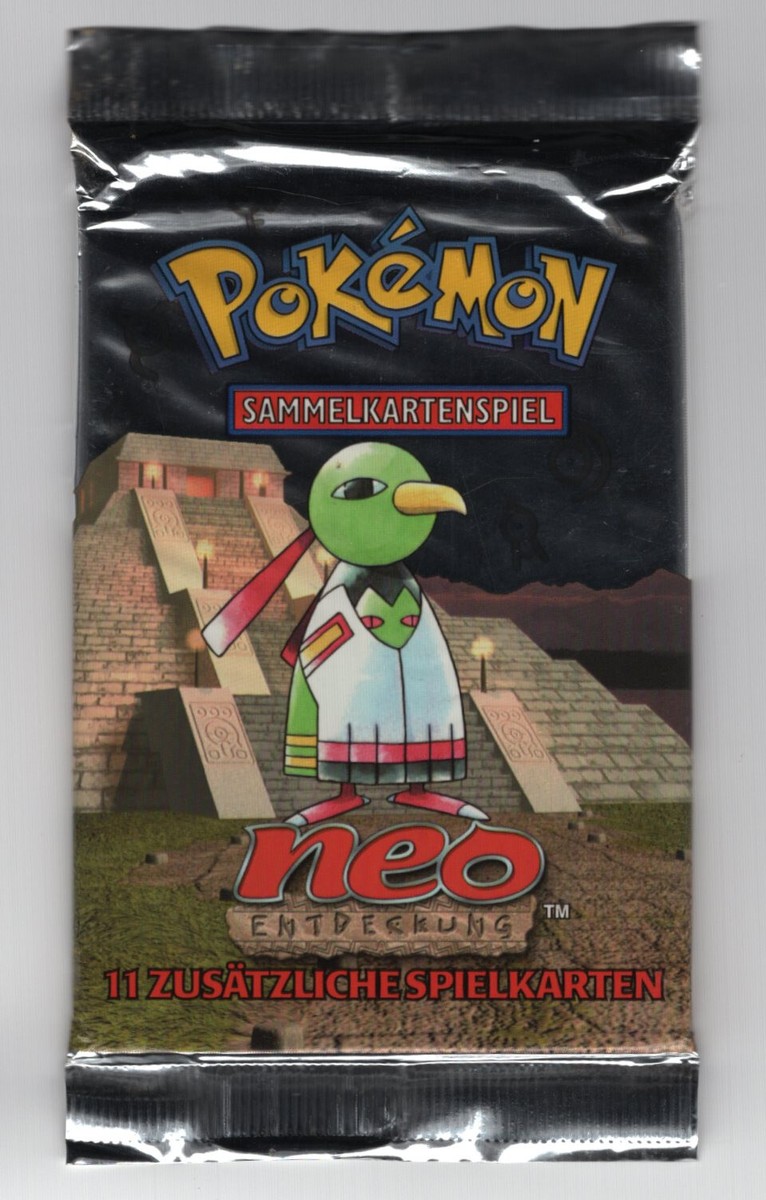 ポケモンカードゲーム Pokemon Neo Entdeckung Boosterpack ポケモンカードゲーム Pokemon Neo Entdeckung Boosterpack