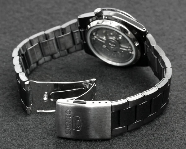 SEIKO SEIKO5 SNKE03K1 Black Automatic Men s Watch New In Box W tag seiko-seiko5-snke03k1-black-automatic-men-s-watch-new-in-box-w-tag