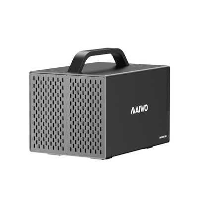 MAIWO 4 Bay Hard Drive RAID Enclosure for 3.5 inch SATA HDD with HD-MI Port, ...