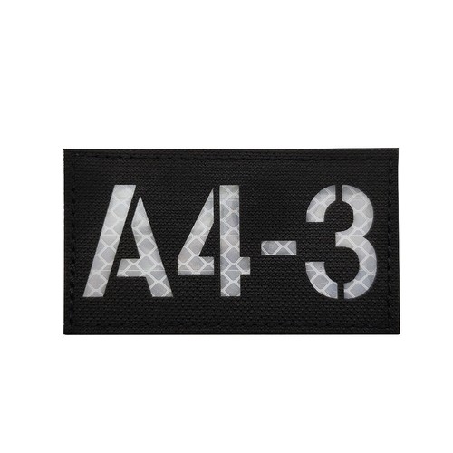 IR Reflective Team Personalize Call Sign Military Patch Emblem Fastener Badge - Imagen 22 de 32