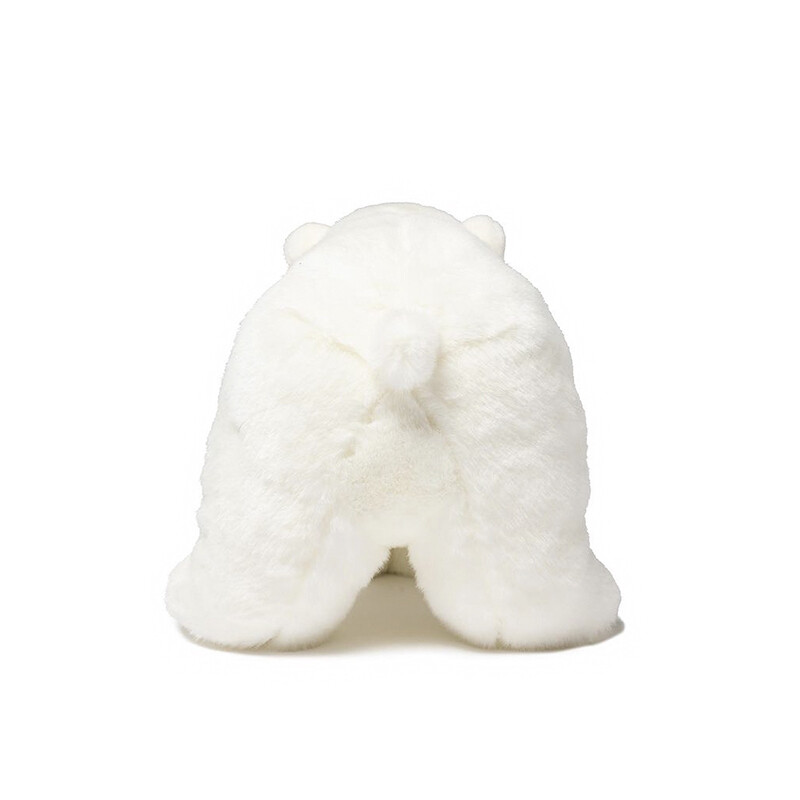 Human Made Polar Bear Plush Doll Animal Dolls Home Bedrooms 
