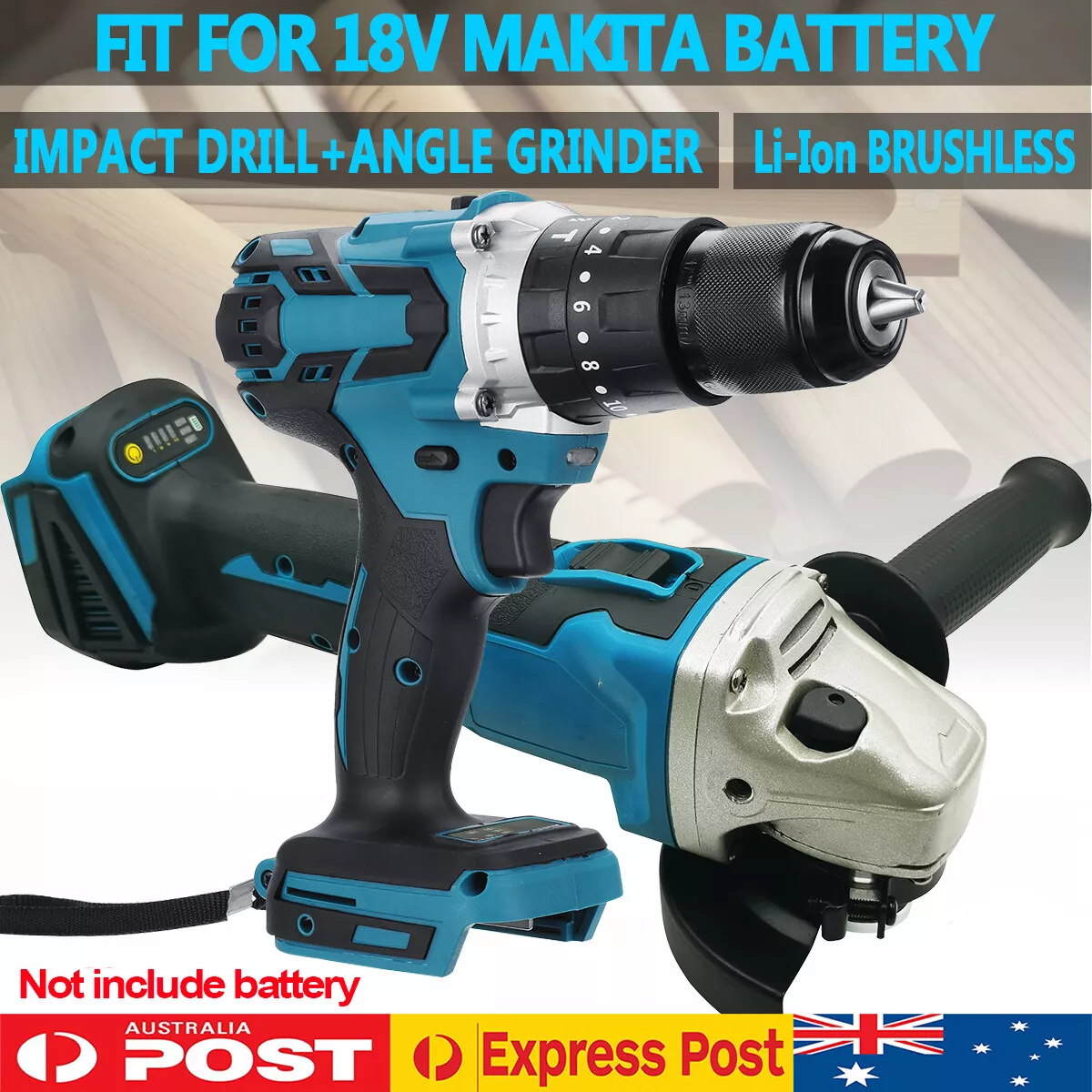 Makita drill 2025 and grinder combo