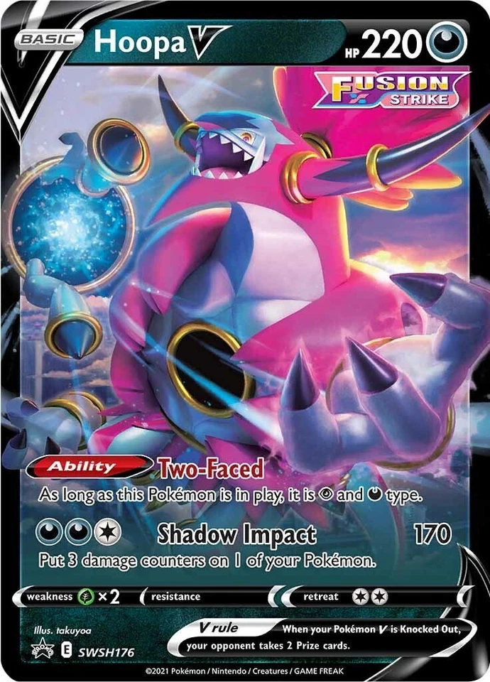 Hoopa V SWSH176 SWSH: Sword & Shield Promo Cards
