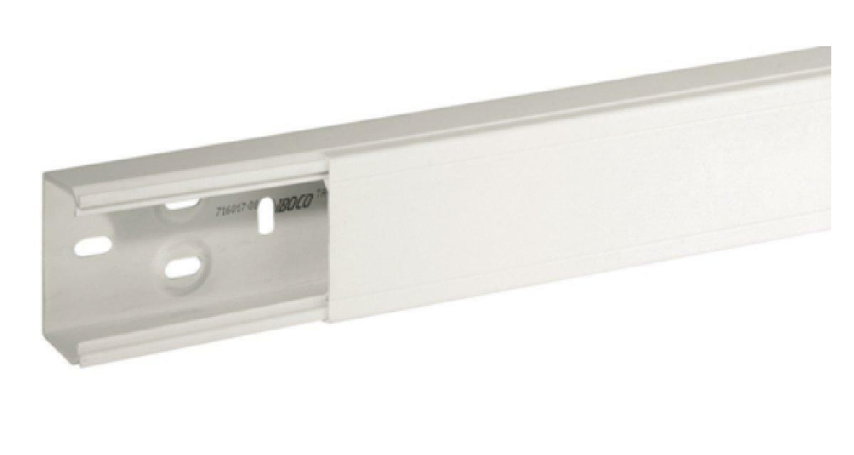 BOCCHIOTTI TA-N 60X40 W CANALE PORTA APPARECCHI E PORTA CAVI BIANCO 1 METRO  B01