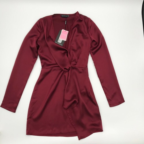 Long Sleeve Wrap Dress Size 