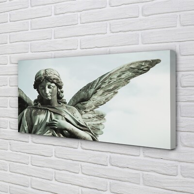 Tulup Leinwandbild 140x70 Wandkunst Engel