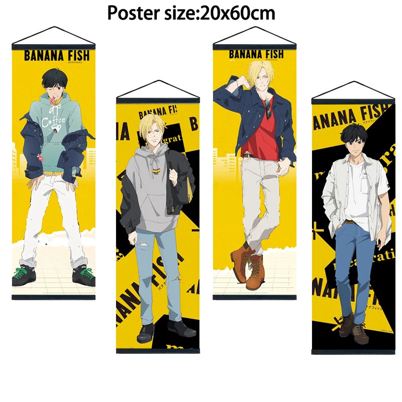 Banana Fish - Ash Lynx & Eiji Okumura B Wall Scroll – Great