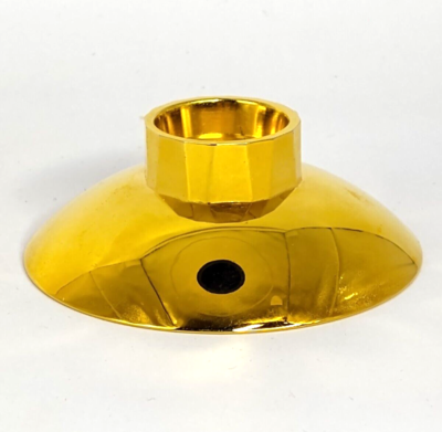 24K Gold Plated Sake Cup Depicts Rats and Grain Bags Liquor