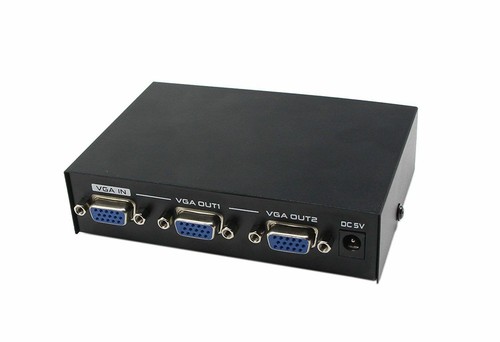 VGA Splitter Switcher 1 In 4 Out Switch 2/4 Port VGA Switch Video Amplifier Box - Picture 7 of 15
