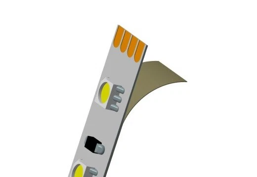 4Pin 10mm RGB Hippo Strip to Strip Joint LED Strip Unsoldered SnapConnector IP20 - Image 3 of 4