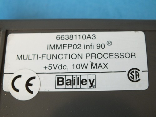 Lot of 1 pcs BAILEY IMMFP-02 infi 90 PLC Module - Picture 4 of 11
