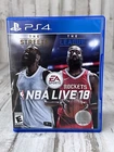 NBA Live 18: Playstation 4  PS4 Missing The Manual, NO Manual!!