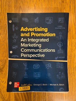 Advertising & Promotion Integrated Marketing by Belch Loose Leaf Paperback