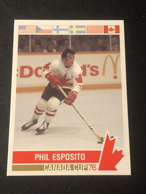 1992-93 Future Trends '76 Canada Cup Phil Esposito #153 HOF