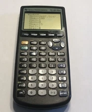 Texas Instruments TI-83 Plus TI 83+ Graphing Calculator Cover TESTED NO COVER