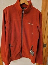 Eddie Bauer men's sweater with zipper brand new medium