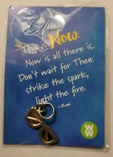 NEW Weight Watchers 2017 Sunglasses Key Ring Award Charm "This is Now"