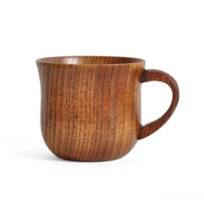 130ML Natural Wooden Wood Cup Coffee Tea Beer Juice Milk Water Mug Handmade Cup