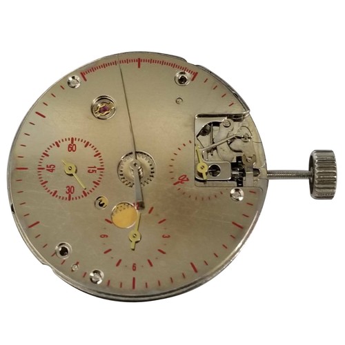 31.3mm Mechanical Chronograph ST19 Hand-Wind Movement For Seagull ST1902 TY2902 - Picture 4 of 9