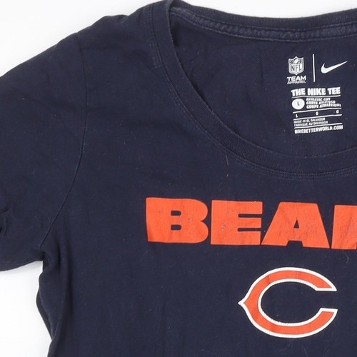 Camiseta deportiva informal Nike azul para mujer, L, Bears - Imagen 11 de 12