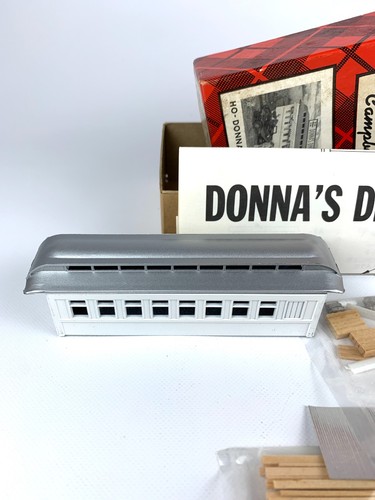 VTG Campbell Scale Model HO Donna's Diner NOS Train Miniature Restaurant Kit 432 - Picture 4 of 8