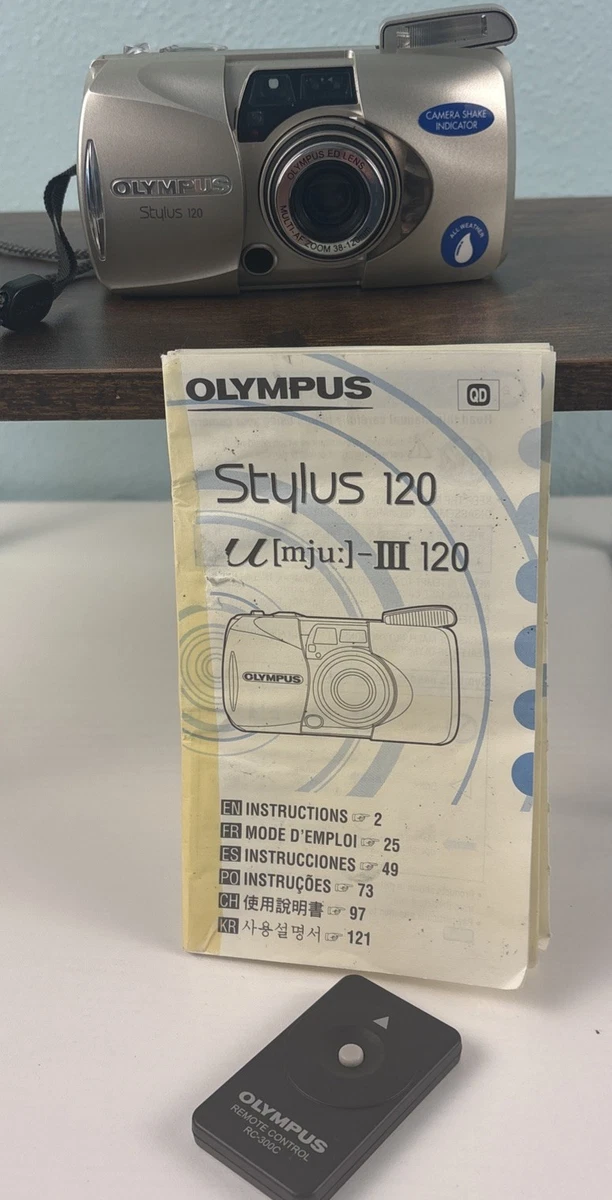 Olympus µ[mju:]-III 120 Film Cameras for sale | eBay